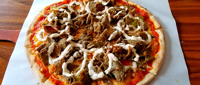 Lamb Doner Pizza  10" 