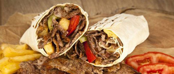 Lamb Doner Wrap 