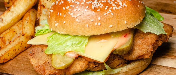Chicken Fillet Burger  Plain 