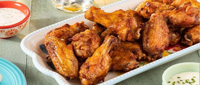 7 Hot & Spicy Chicken Wings 